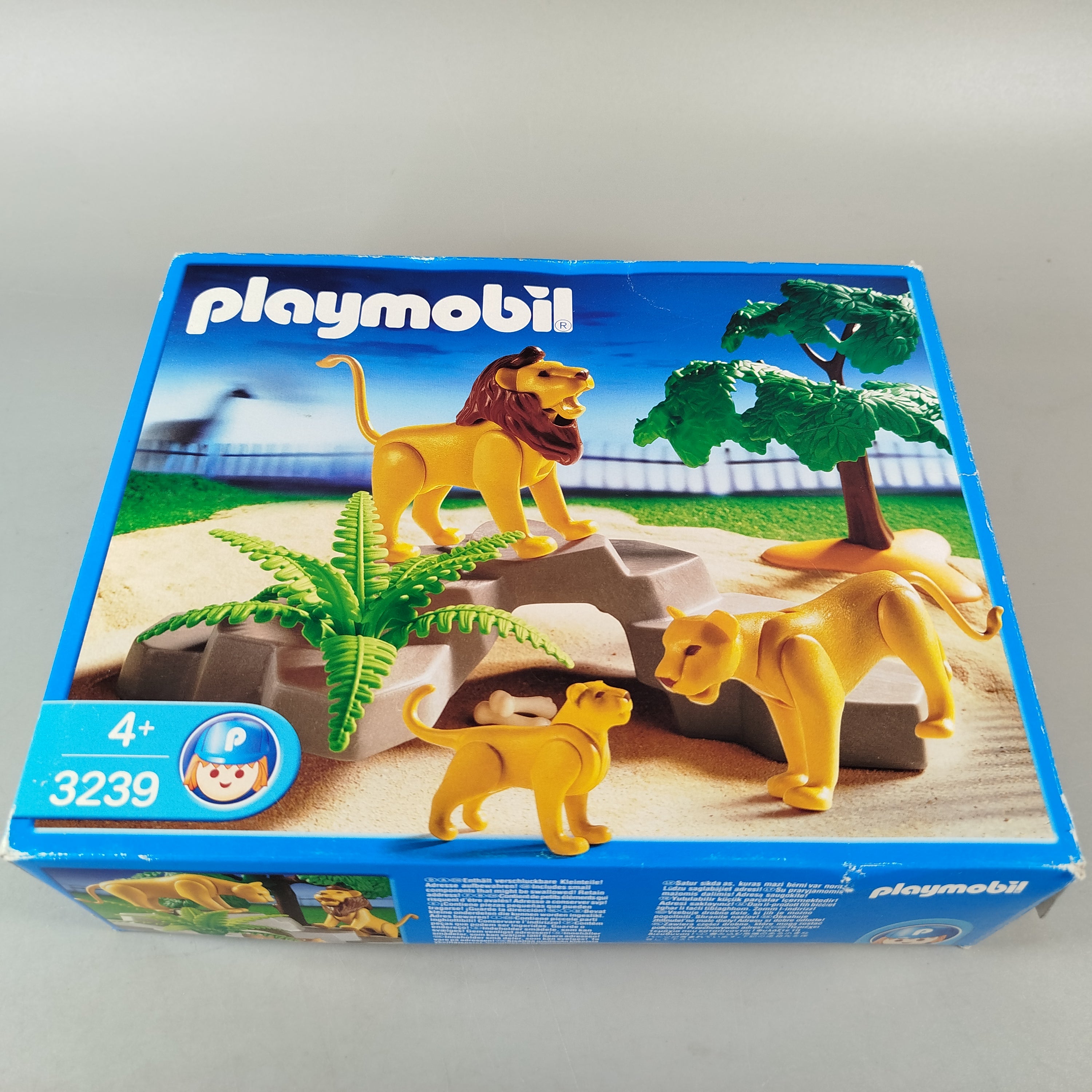 Playmobil Löwenfamilie 3239 – mit Felsen & Zubehör Set